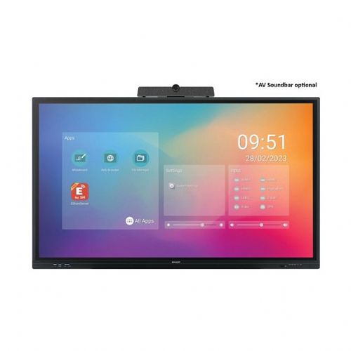Sharp PN-LC752 4K UHD zaslon na dotik 189 cm (75 palcev)
