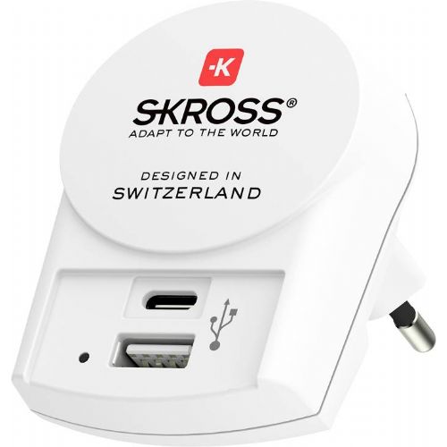 Potovalni adapter Skross 1.302524, univerzalni, 100–250 V, 2,5 A, več kot 150 držav