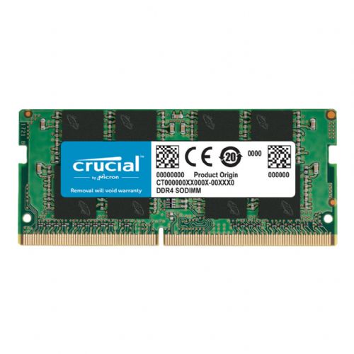 RAM za računalnike Crucial SO 3200 16GB DDR4, 3200 MHz, 1x16GB, SO-DIMM, CAS 22