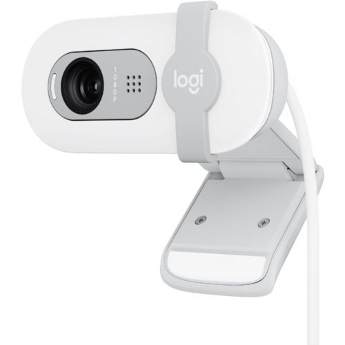 Spletna kamera Logitech BRIO 100 (bela)