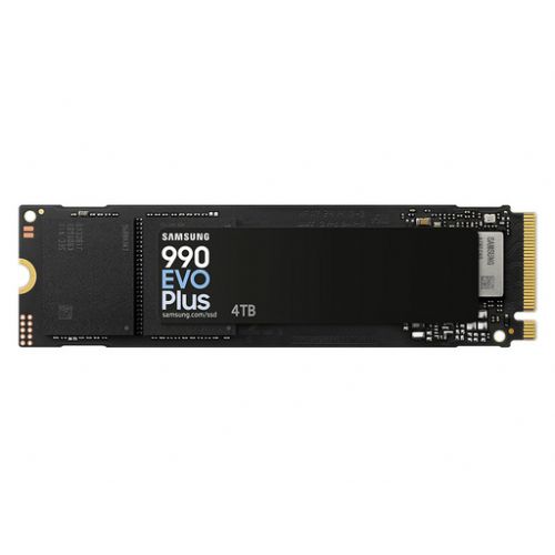 SSD 4TB M.2 80mm PCI-e 5.0 x2 NVMe, V-NAND, Samsung 990 EVO Plus (MZ-V9S4T0BW)