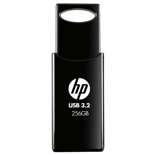 USB ključek HP 256 GB 712 W, črne barve, 3.2