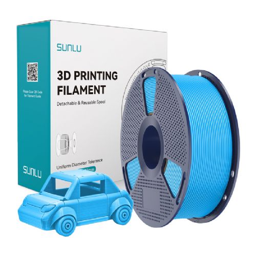 3D filament Sunlu PETG C, 1,75 mm, 1 kg, PETG, cian barve