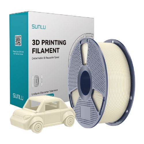 3D filament Sunlu PETG, 1,75 mm, 1 kg, PETG, slonokoščene barve