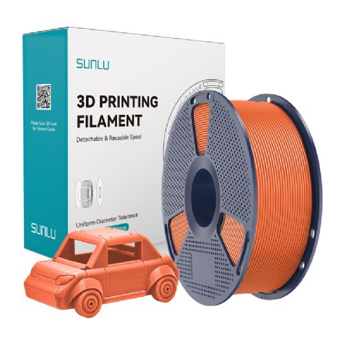 3D filament Sunlu PETG SO, 1,75 mm, 1 kg, PETG, sončno oranžne barve