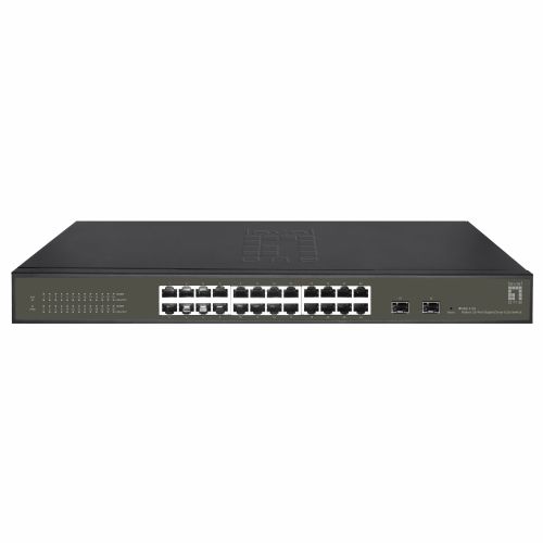 Stikalo 24x GE GES-2126 2xGSFP 19" Hilbert
