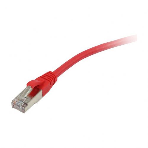 Synergy21 patchbakel RJ45, CAT5e 100Mhz, 7,5m rdeč, S-FTP(SF/UTP)