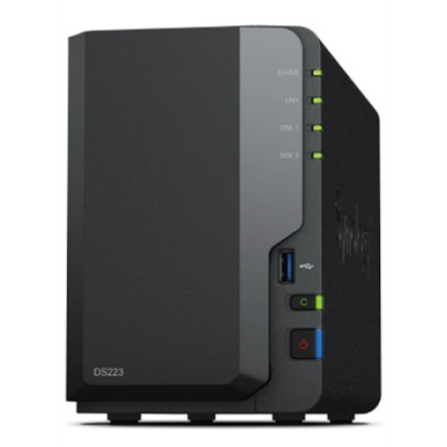 NAS Synology DS223, črna