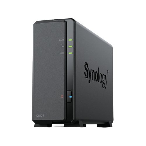 Strežnik NAS Synology DiskStation DS124 NAS, črn