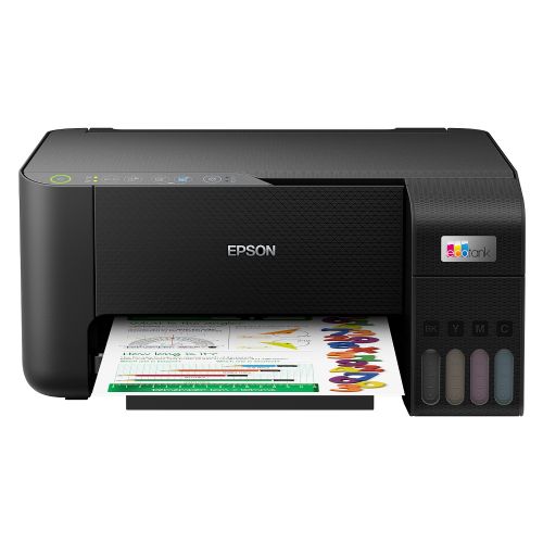 Multifunkcijski brizgalni tiskalnik Epson EcoTank ET-2815, A4, barvno tiskanje, Wi-Fi, brez kartuš, 3 leta črnila