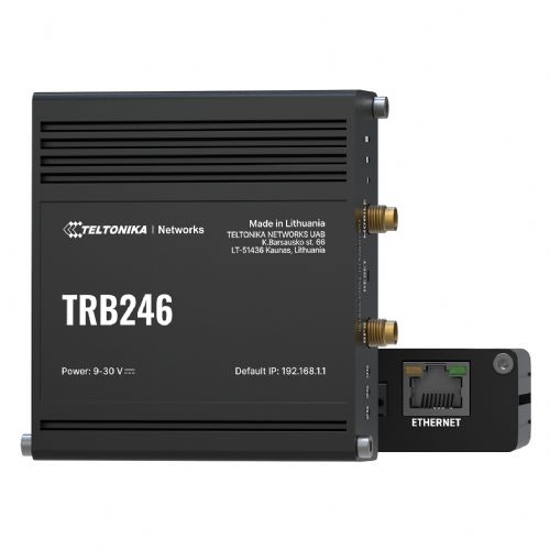 Teltonika · Prehod · TRB246 · LTE kategorije 4