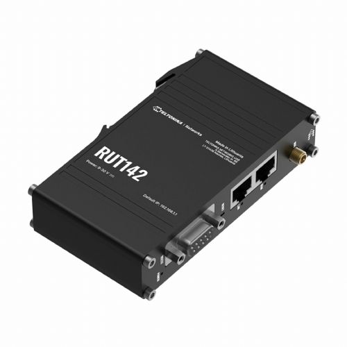 Teltonika usmerjevalnik WiFi4 RS232 DIN RUT142