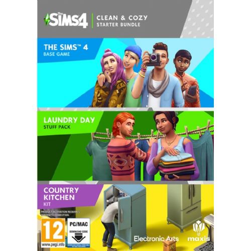The Sims 4 Clean & Cozy Starter Bundle (PC)