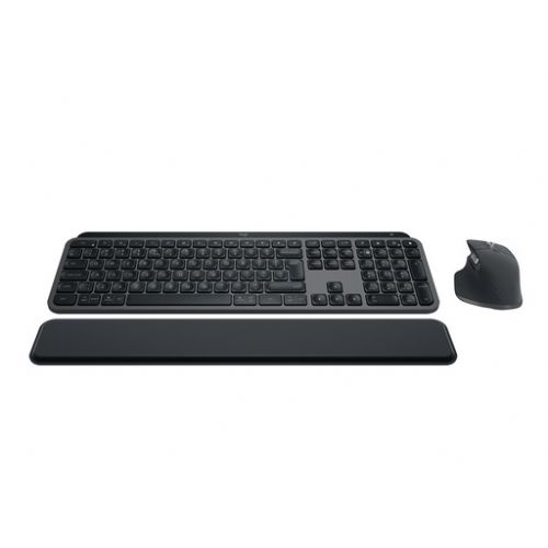 Tipkovnica in miška Logitech MX Keys S COMBO, grafitna, SLO g.