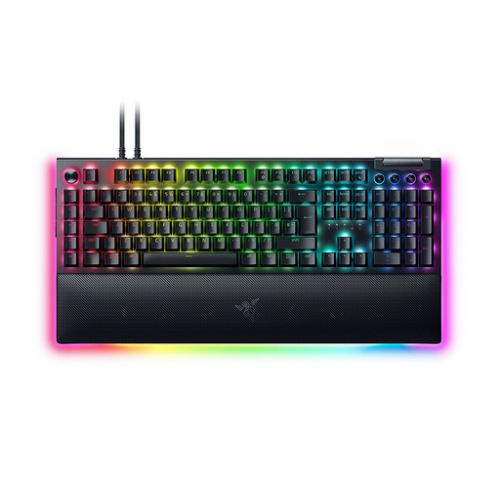 Tipkovnica Razer BlackWidow V4 Pro, zelena stikala, UK SLO g.