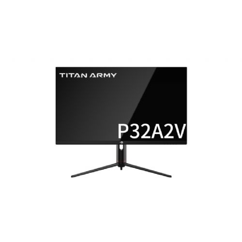 Monitor Titan Army P32A2V, 81,3 cm (32"), 4K UHD IPS, 160 Hz, HDR600, USB-C 65 W, črne barve