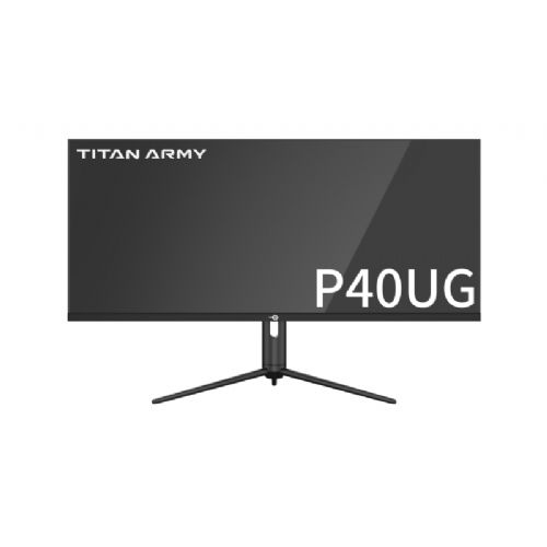 Monitor Titan Army P40UG, 101,6 cm (40"), UWQHD IPS, 144 Hz, HDR400, USB-C, črne barve