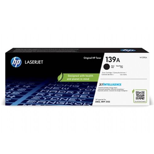 TONER HP 139A ČRN ZA LJ PRO 3002 ZA 1.500 STRANI W1390A