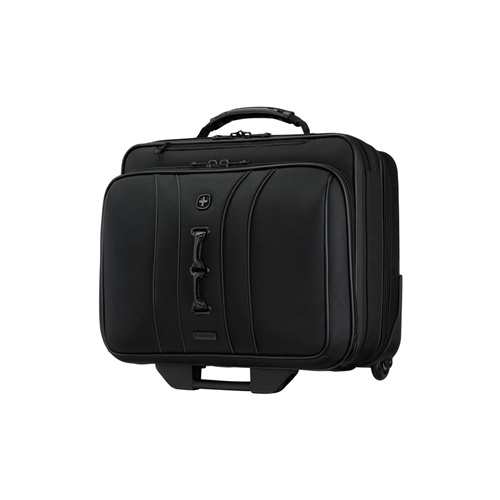 Torba za prenosnik na kolesih Wenger Legacy Black Series 15,6", črna