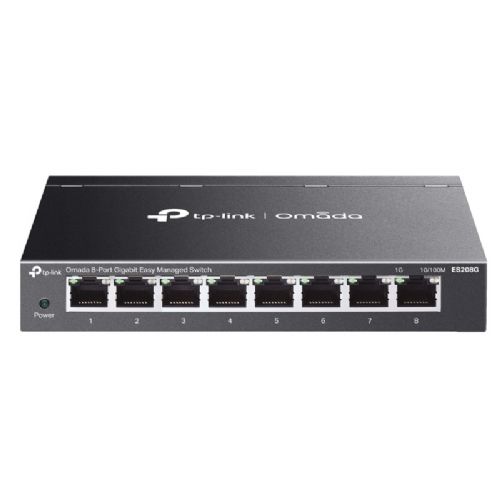 Mrežno stikalo-switch TP-LINK Omada ES208G 8-port gigabit managed