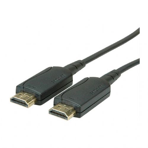 Kabel Value UHD HDMI kabel AOC 50 m, 4K, 60Hz, optični, Ethernet, črn