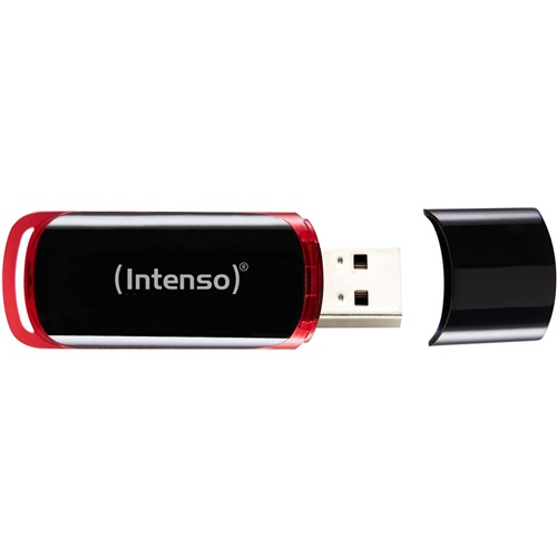 USB Intenso Business Line 8GB USB 2.0, črna/rdeča