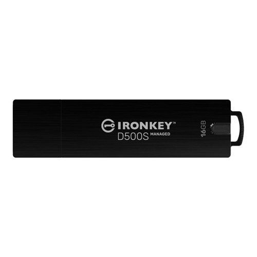 USB Kingston IronKey D500S 16 GB, črna