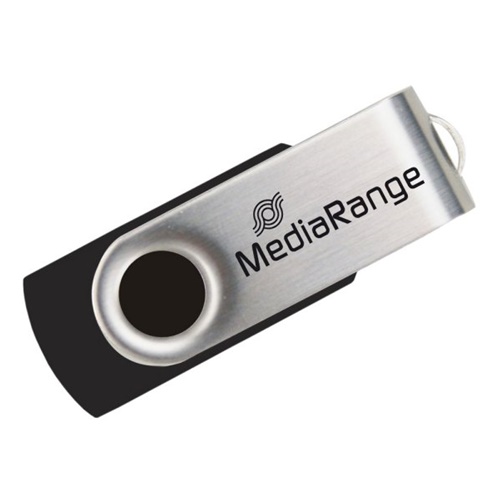 USB ključ Media Range 16 GB, USB-A 3.2, USB-C 3.2, srebrna