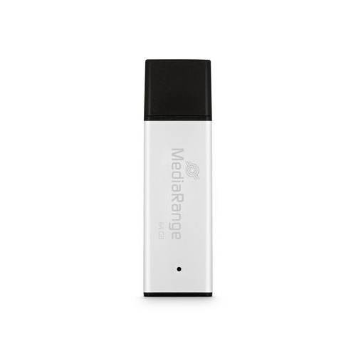 USB ključ Media Range High Performance 64 GB, USB-A 3.2, srebrna/črna