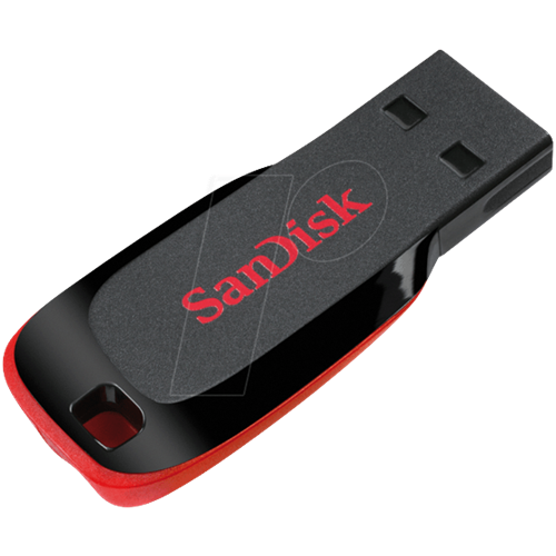 USB ključ SanDisk Blade 64 GB, črna