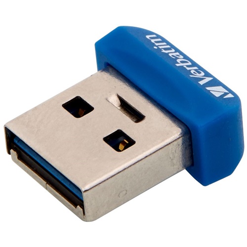 USB ključ Verbatim Store 'n' Stay Nano 32 GB, USB-A 3.2, modra