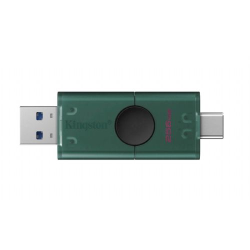 USB C & USB DISK Kingston 256GB DT Duo, 3.2 Gen1 DTDEG2/256GB