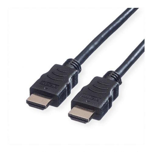 Kabel Value HDMI kabel visoke hitrosti 5 m, Ethernet, črna, moški-moški, podpora 3D in ARC
