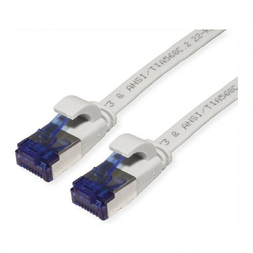 VALUE patchkabel kat. 6A (razred EA) FTP, ekstra tanek, siv, 5 m