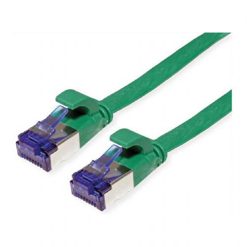 VALUE patchkabel kat. 6A (razred EA) FTP, ekstra tanek, zelen, 2 m