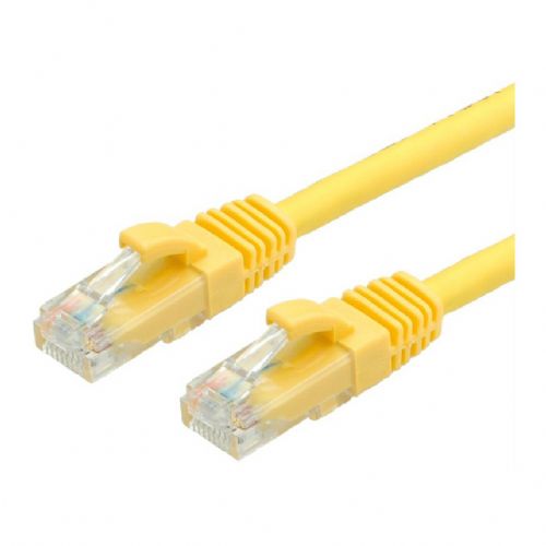 VALUE patchkabel kat. 6A (razred EA) UTP, rumen, 0,3 m