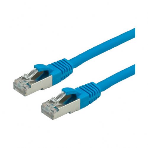 VALUE Patchkabel Kat.6 Class ES/FTP PiMF LSOH modra 7m