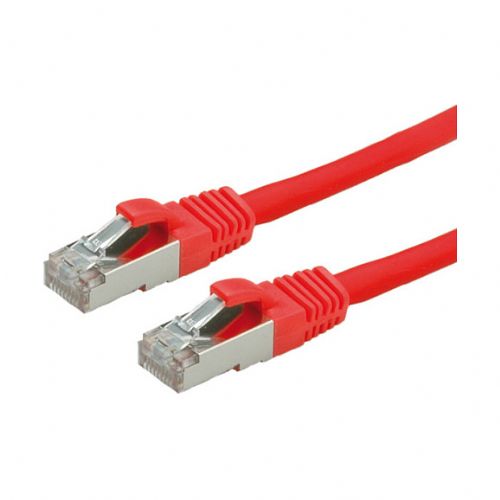 VREDNOST Patchkabel Kat.6 Class ES/FTP PiMF LSOH rot 7m