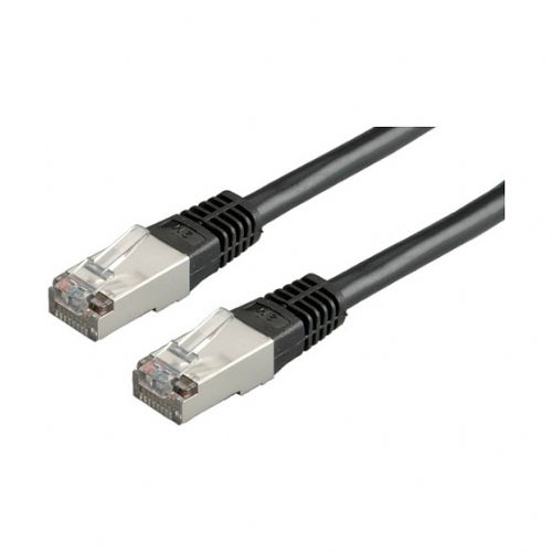 VALUE patchkabel kat.6 Class ES/FTP PiMF črn 7m