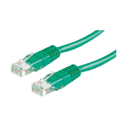 VALUE patchkabel kat.6 Class E UTP zelen 0,5 m