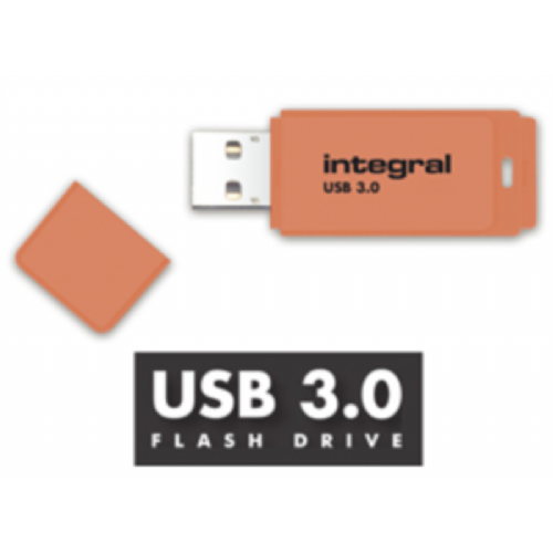 INTEGRAL 32 GB NEON 3.0. ORANŽEN - INFD32GBNEONOR3.0 2