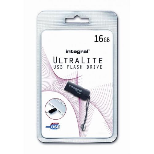 INTEGRAL ULTRALITE 4GB USB2.0 ČRN spominski ključek - INFD4GBULTBK 2
