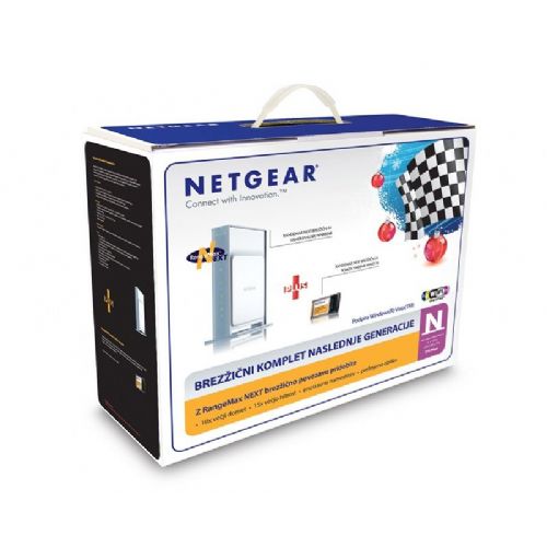 NETGEAR WNR834BUN brezžični N 300Mbps komplet 2
