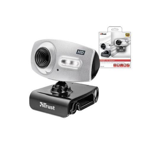 Trust HD 720P Webcam LED kamera, srebrno-črna - 17895 2