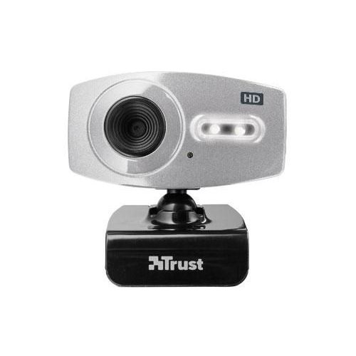 Trust HD 720P Webcam LED kamera, srebrno-črna - 17895 3