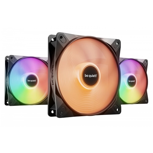 Ventilator Be Quiet! Light Wings LX PWM high-speed 120 mm Triple Pack, 120 mm, 3 kosi, črna