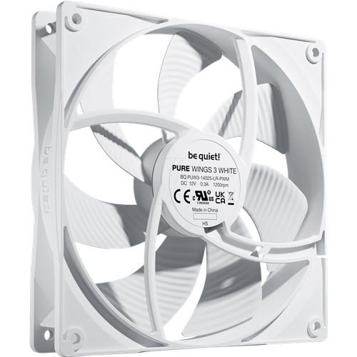 Ventilator Be Quiet! Pure Wings 3 140mm PWM, bela