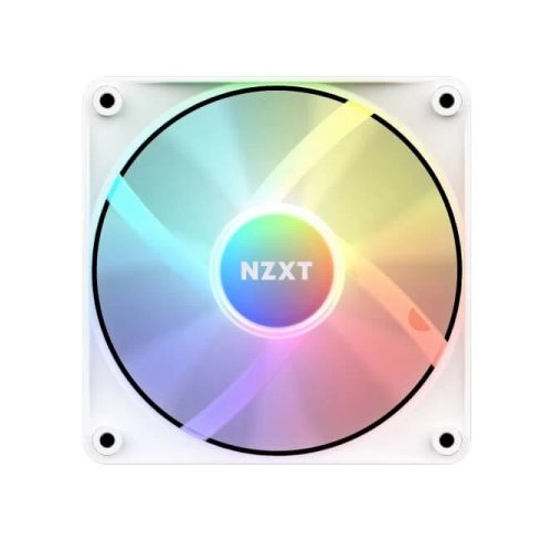 Ventilator NZXT F120 RGB Cpre Single, 120 mm, bela