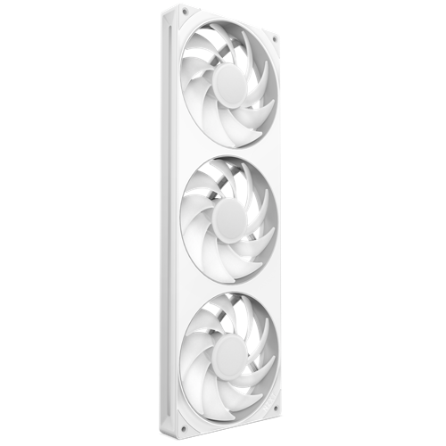 Ventilator NZXT F360 RGB CORE, bela