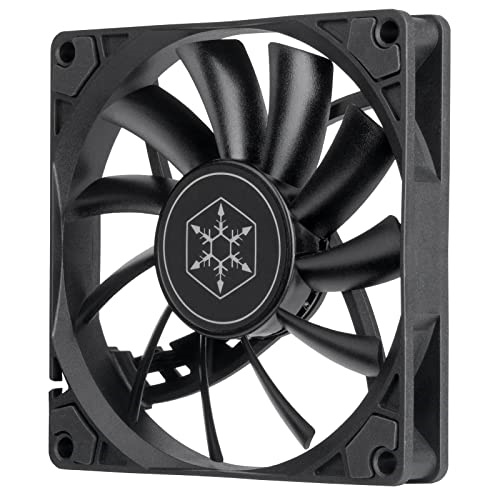Ventilator SilverStone Air Slimmer 90, črna
